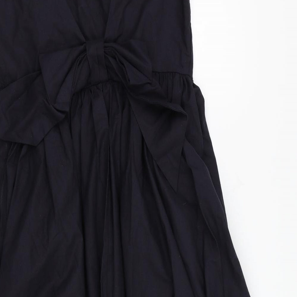 Laura Ashley Womens Black   A-Line  Size 16