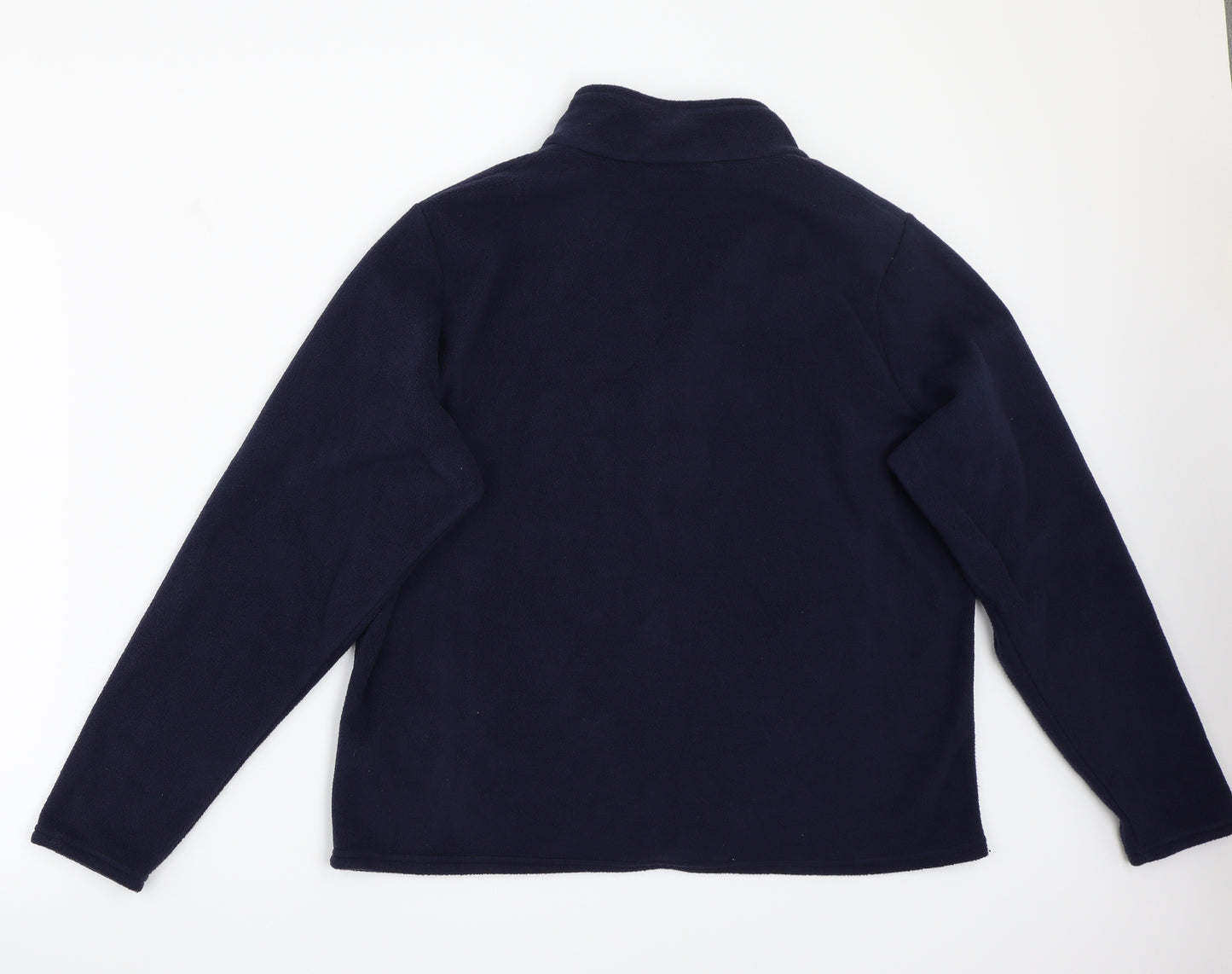 Marks and Spencer Womens Blue   Jacket Coat Size 20