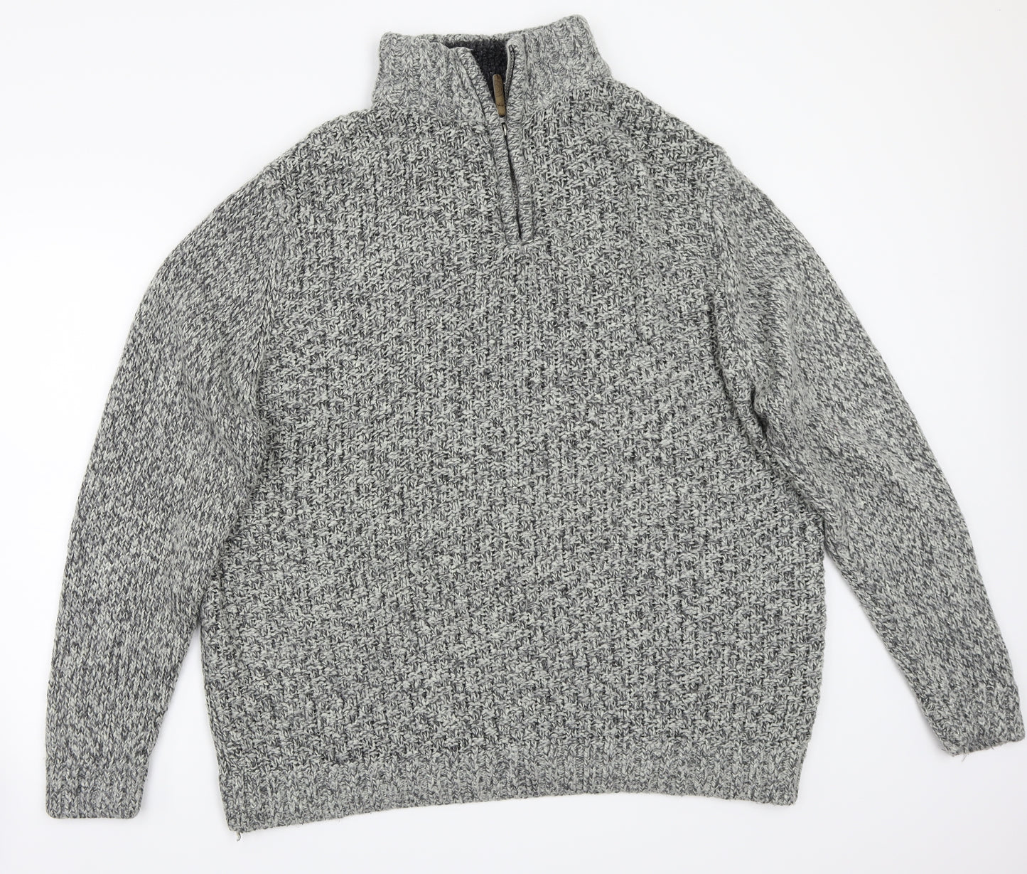 George Mens Grey   Pullover Jumper Size 2XL