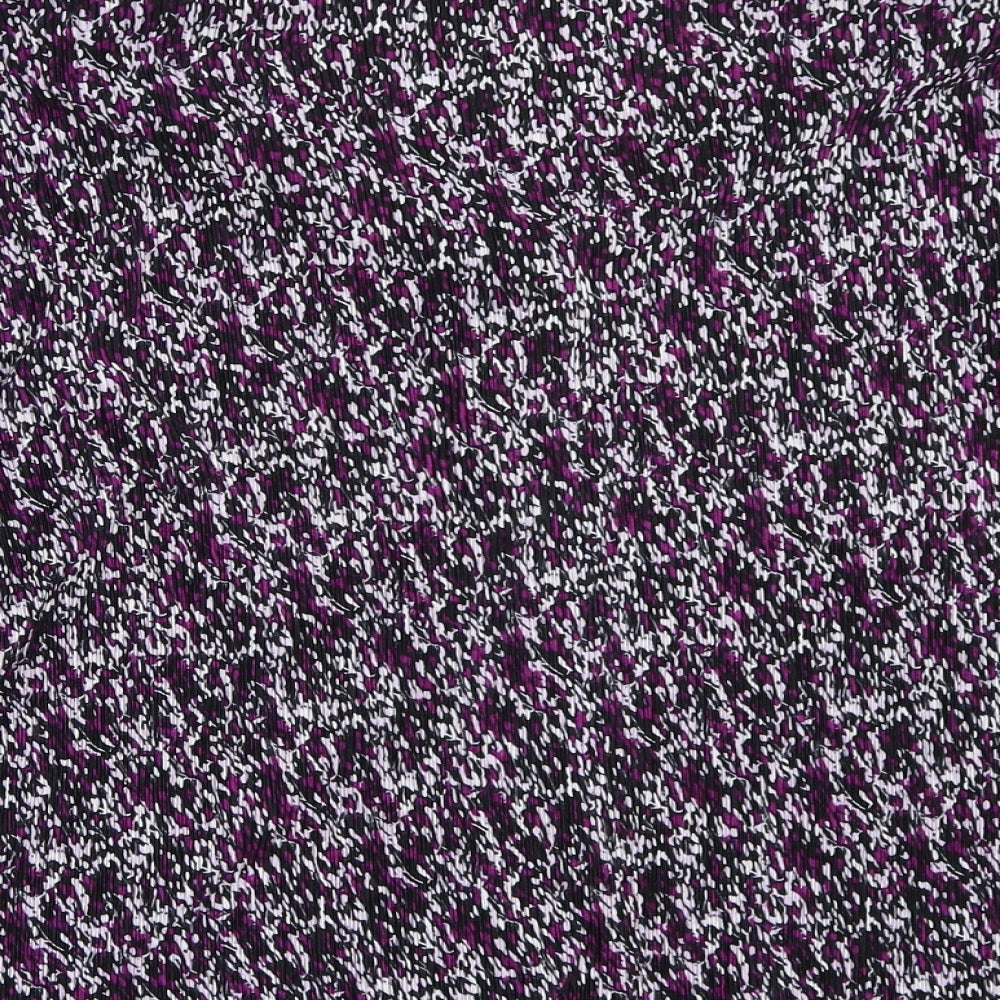 Preworn Womens Purple   Basic Button-Up Size 24