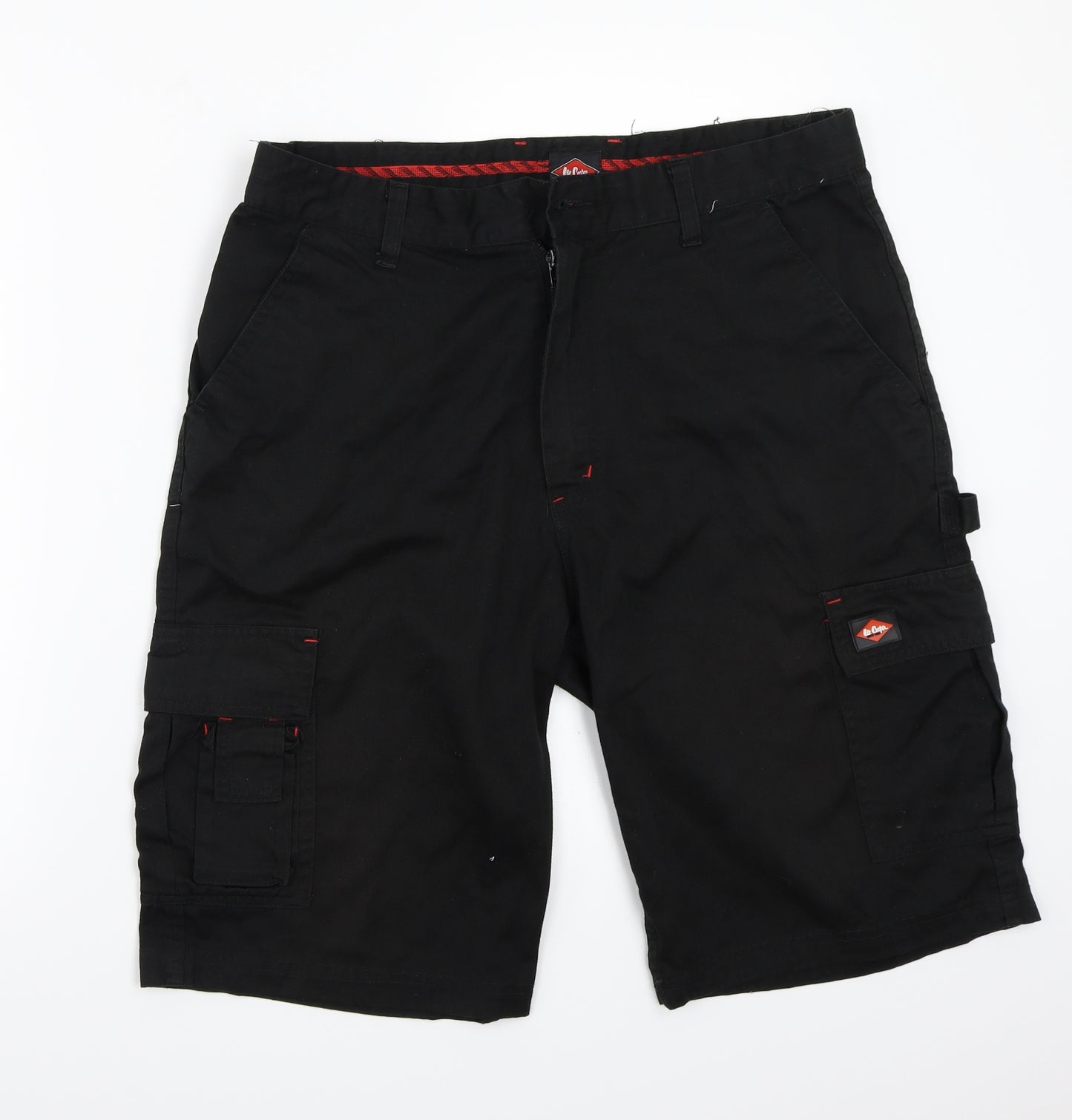 Lee Cooper Mens Black   Cargo Shorts Size 36