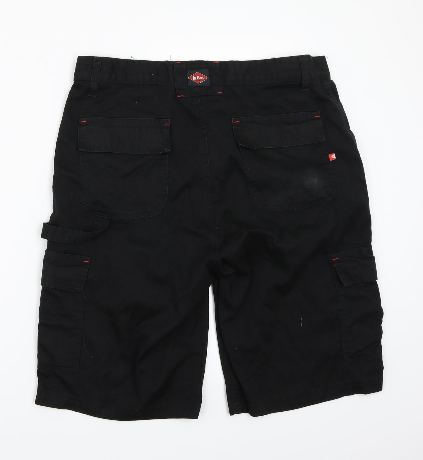 Lee Cooper Mens Black   Cargo Shorts Size 36