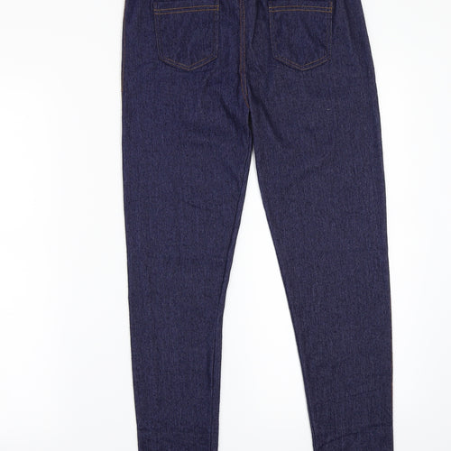 Preworn Womens Blue   Jegging Leggings Size L L26 in
