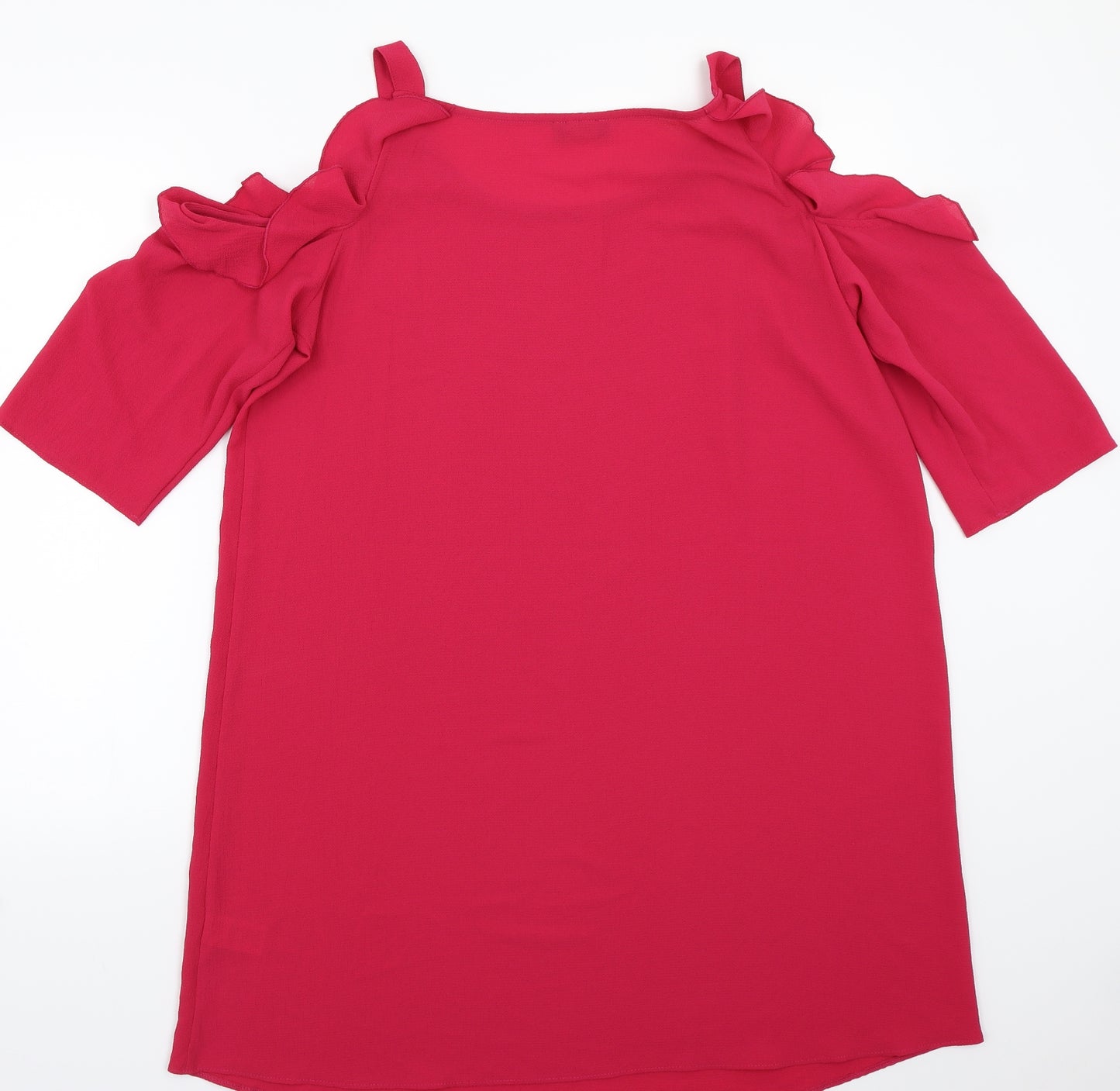 Papaya Womens Pink   Basic Blouse Size 16