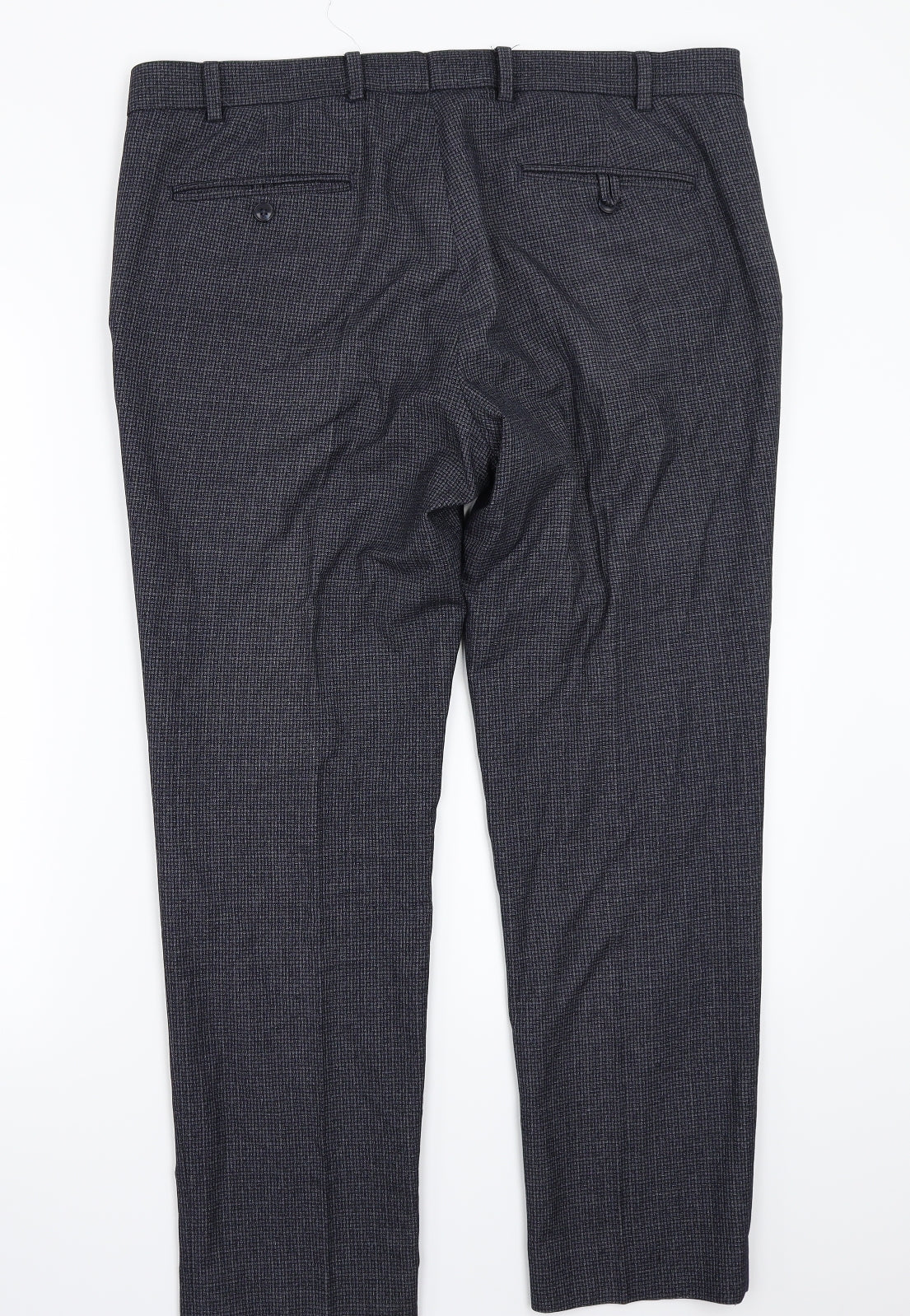 Marks and Spencer Mens Grey   Trousers  Size 38 L26 in