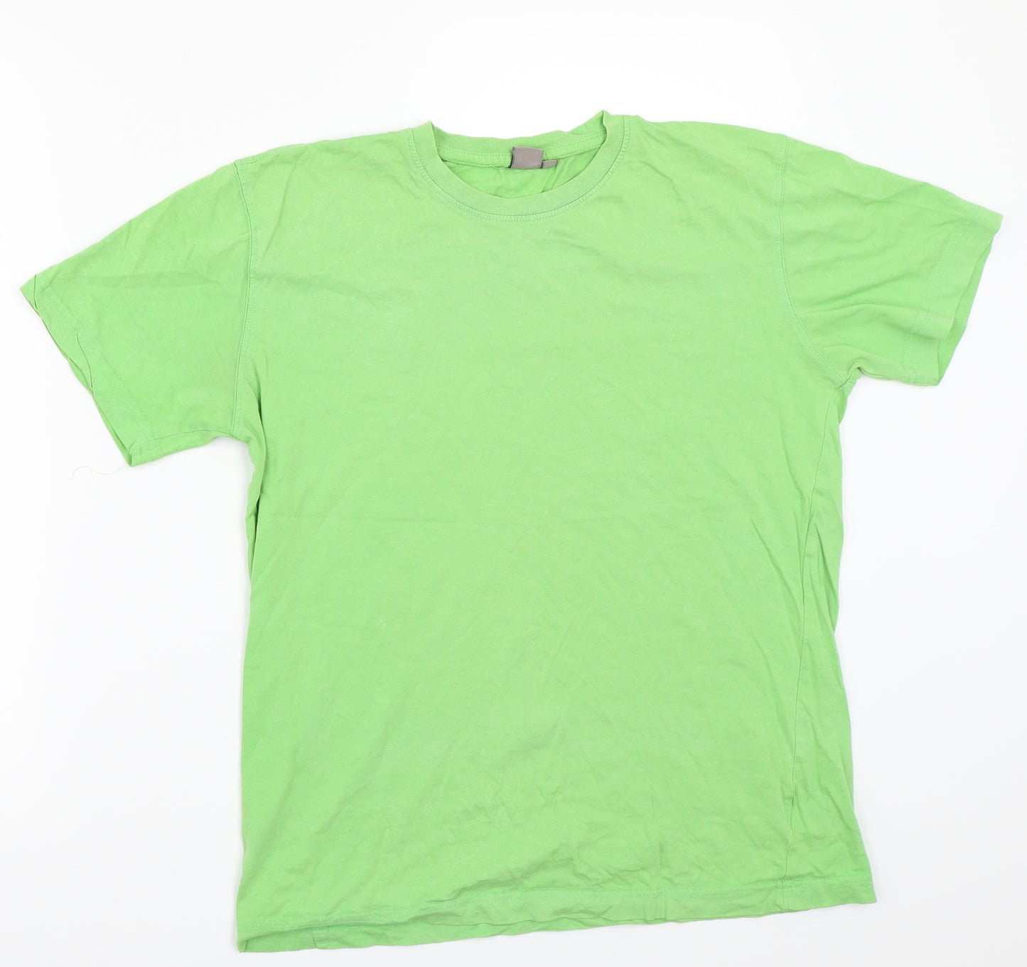 TU Mens Green    T-Shirt Size S