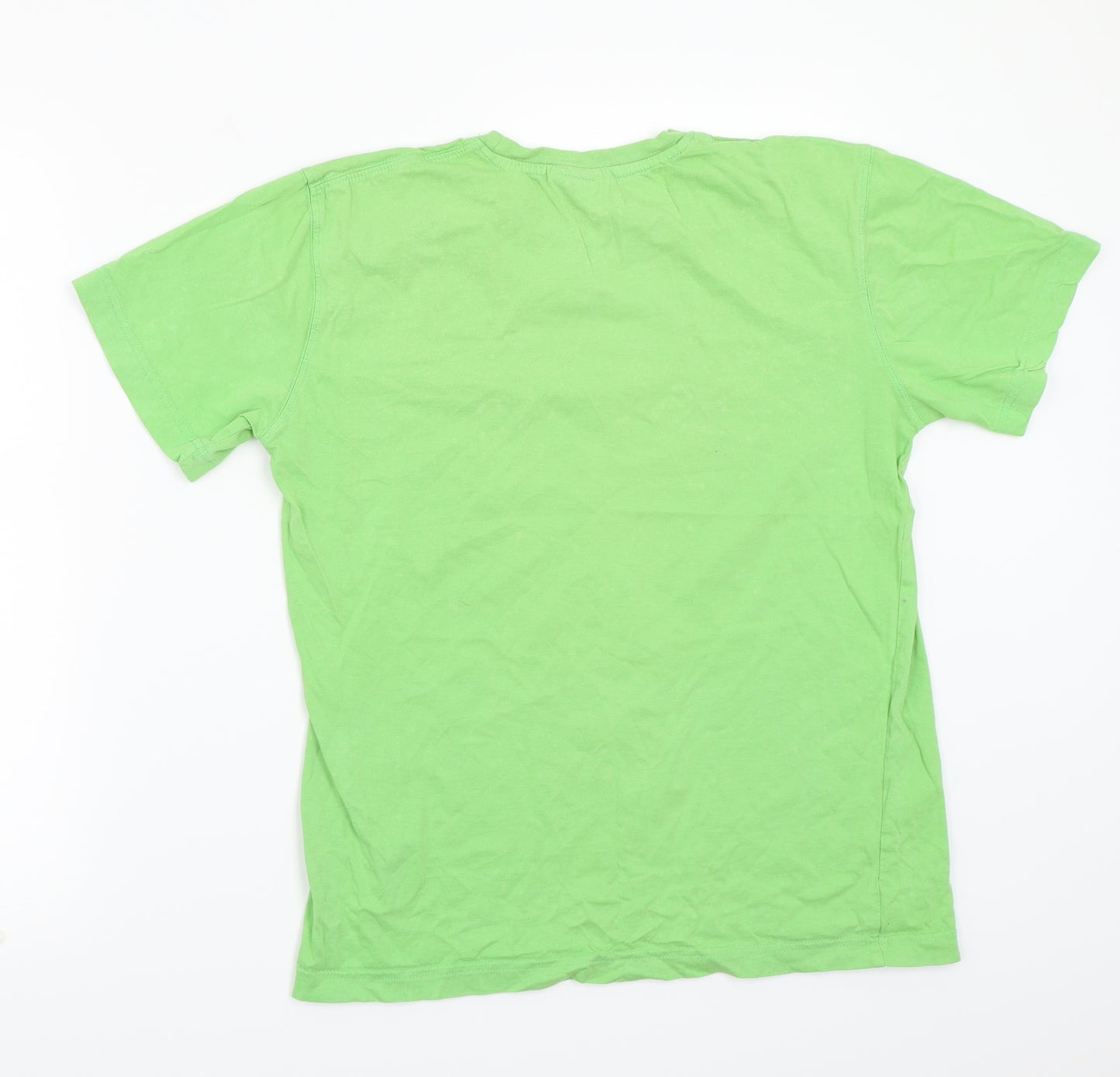 TU Mens Green    T-Shirt Size S