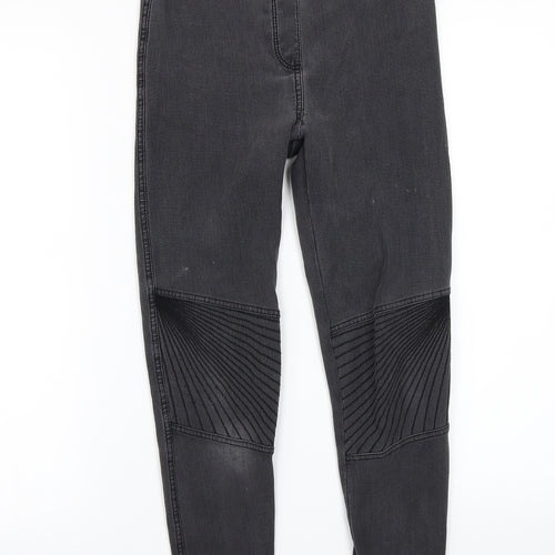 Papaya Womens Grey   Skinny Jeans Size 10 L25 in