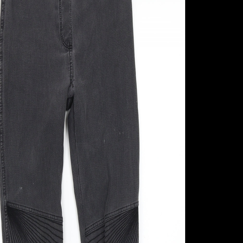 Papaya Womens Grey   Skinny Jeans Size 10 L25 in