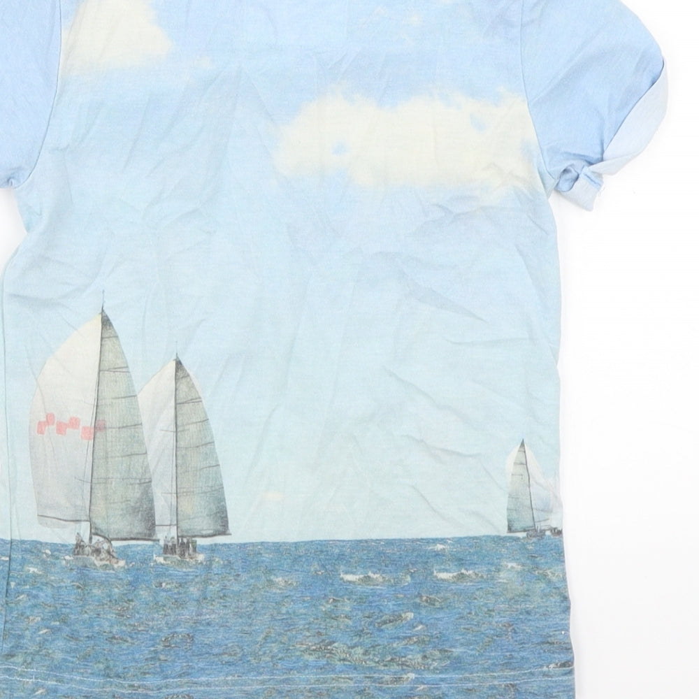 NEXT Boys Blue   Basic T-Shirt Size 3-4 Years