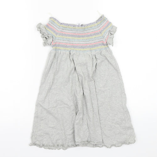Marks and Spencer Girls Grey   A-Line  Size 5-6 Years