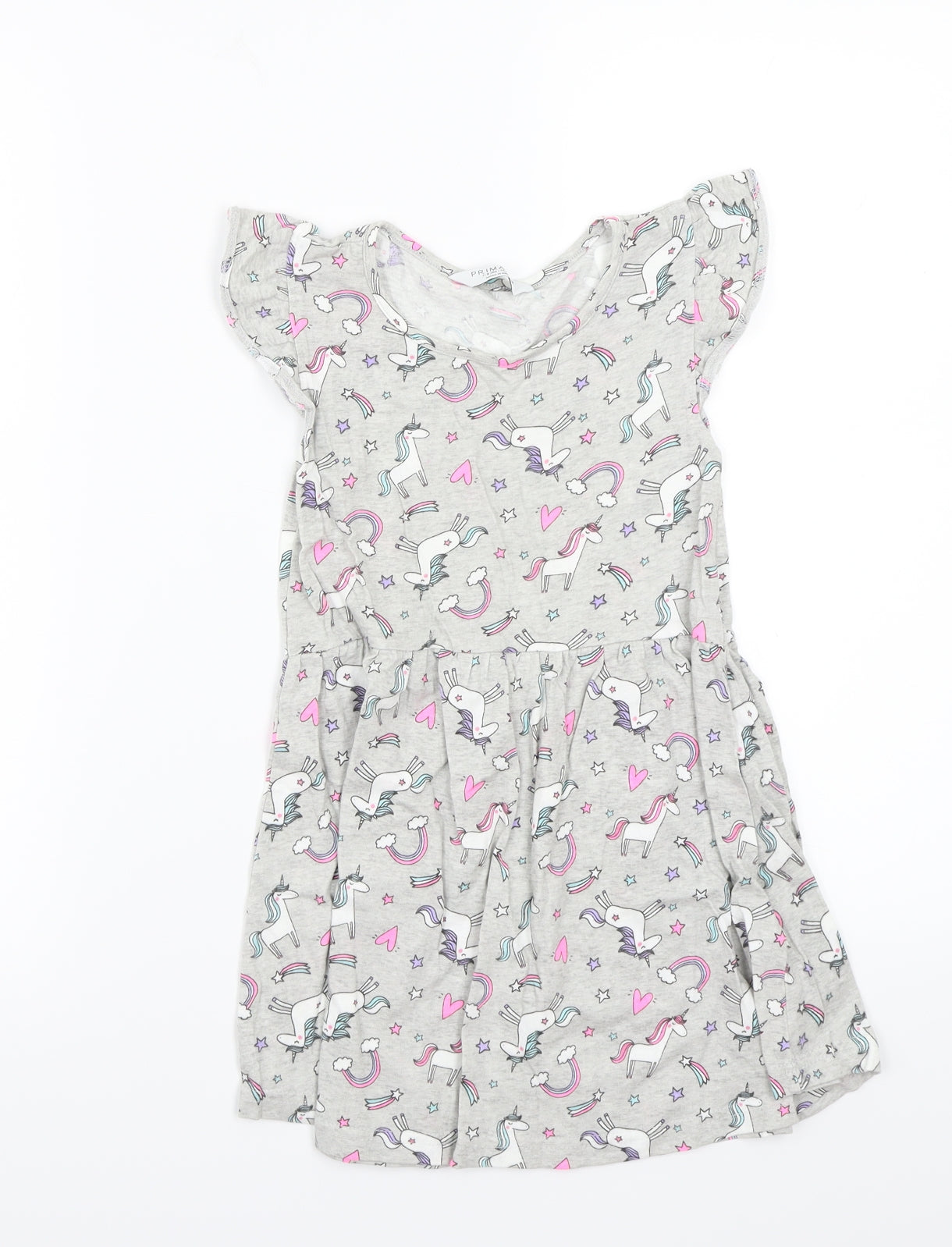 Primark Girls Grey   A-Line  Size 6-7 Years