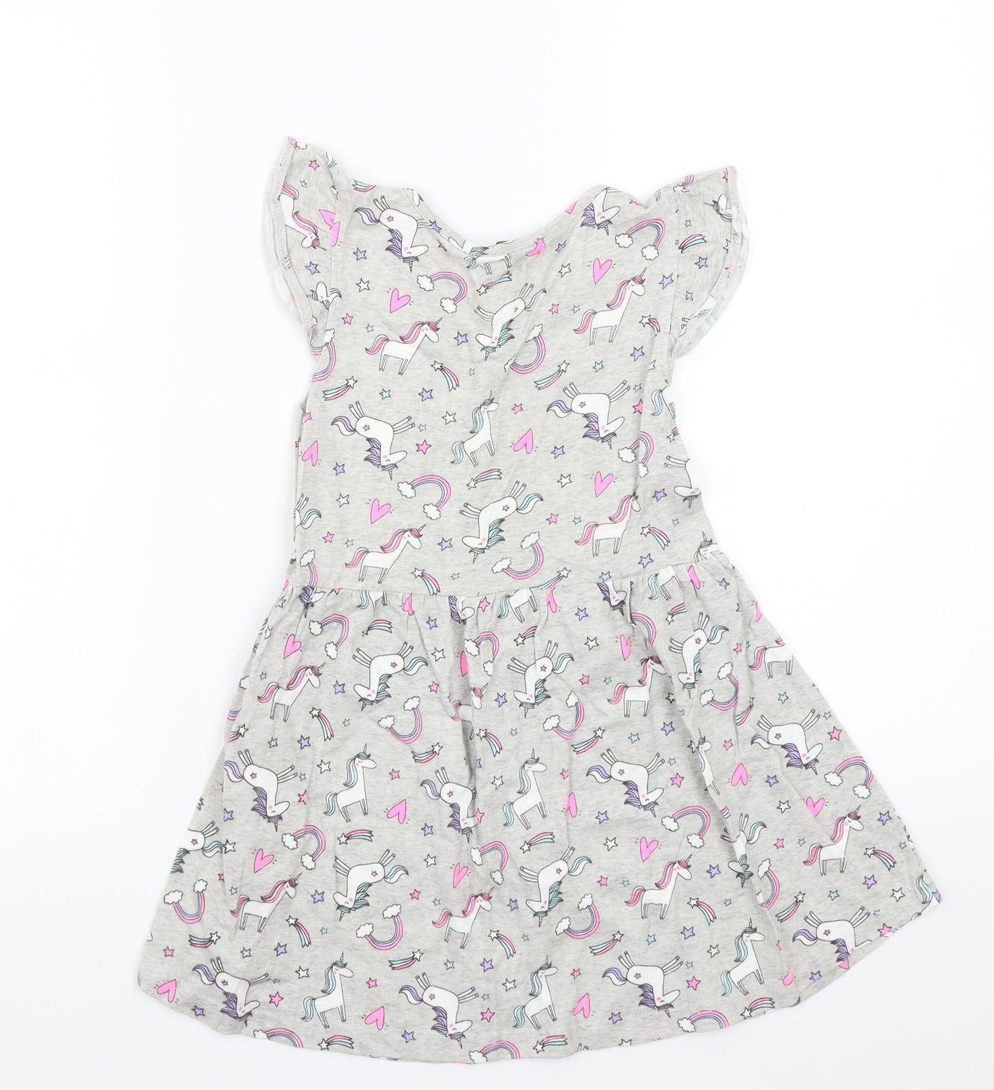 Primark Girls Grey   A-Line  Size 6-7 Years