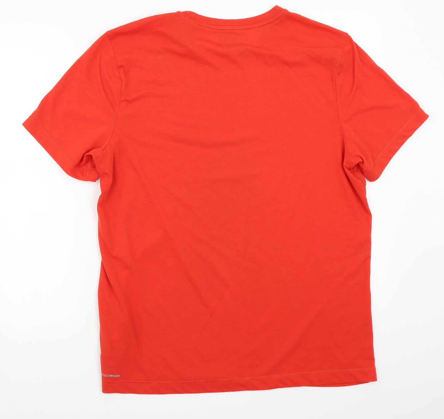 Reebok Mens Red    T-Shirt Size L