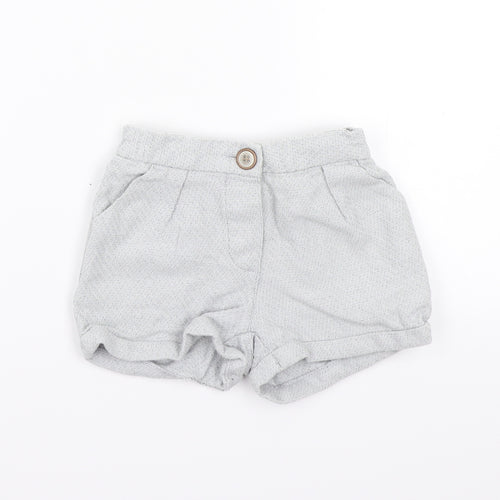 NEXT Girls Grey   Bermuda Shorts Size 4-5 Years