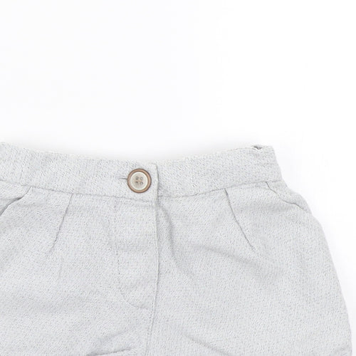 NEXT Girls Grey   Bermuda Shorts Size 4-5 Years