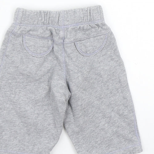BHS Girls Grey   Sweatpants Trousers Size 0-3 Months