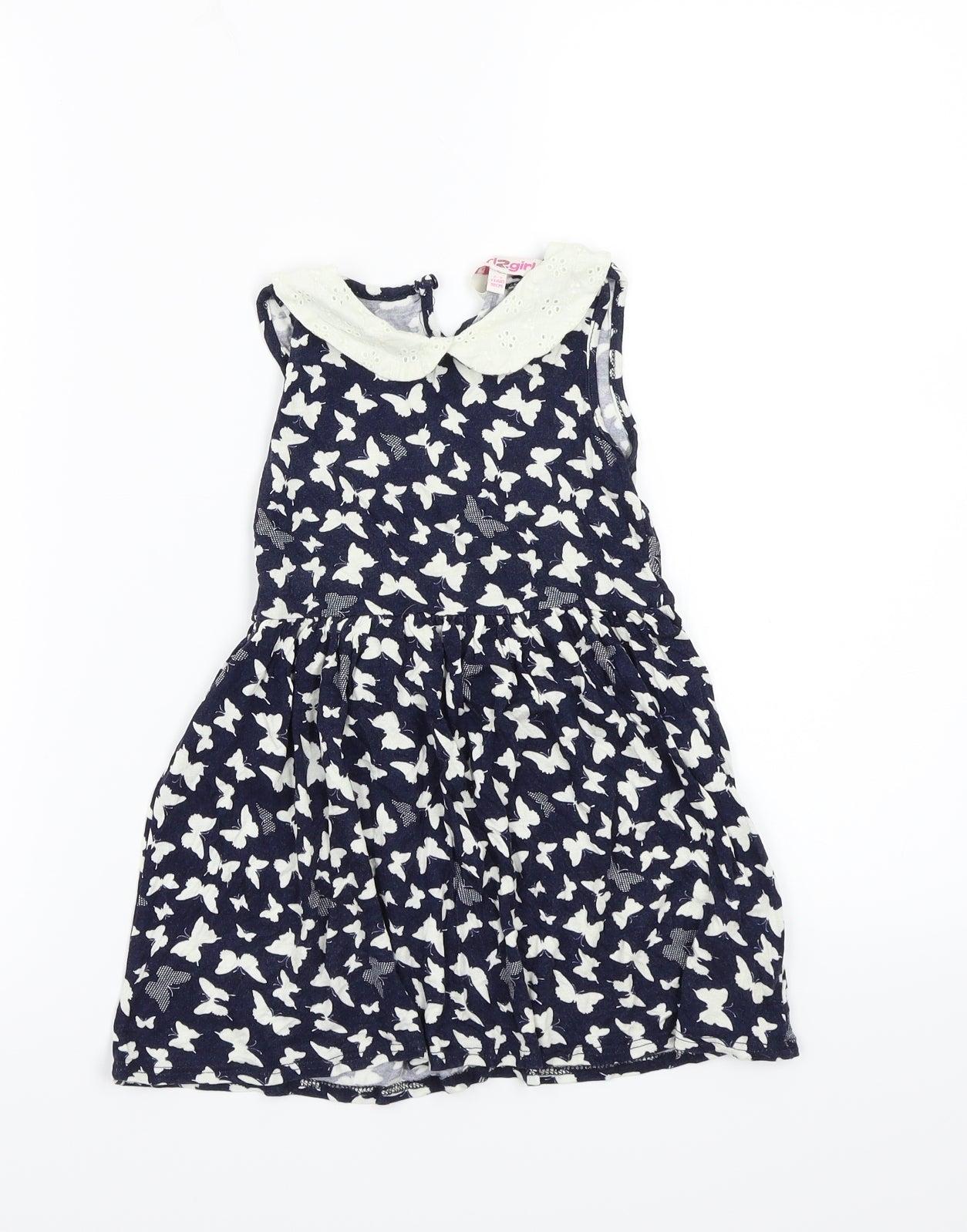 Girl2girl Girls Blue Animal Print  A-Line  Size 2-3 Years