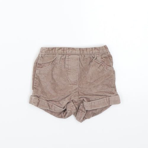Baby Boutique Girls Brown   Cropped Trousers Size 0-3 Months