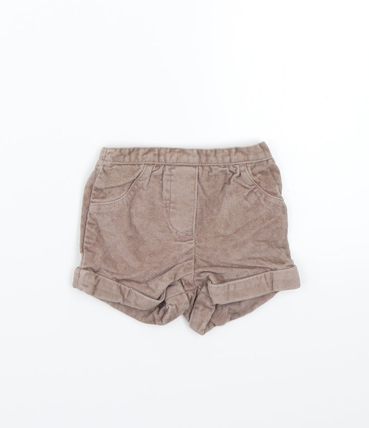 Baby Boutique Girls Brown Cropped Trousers Size 0-3 Months