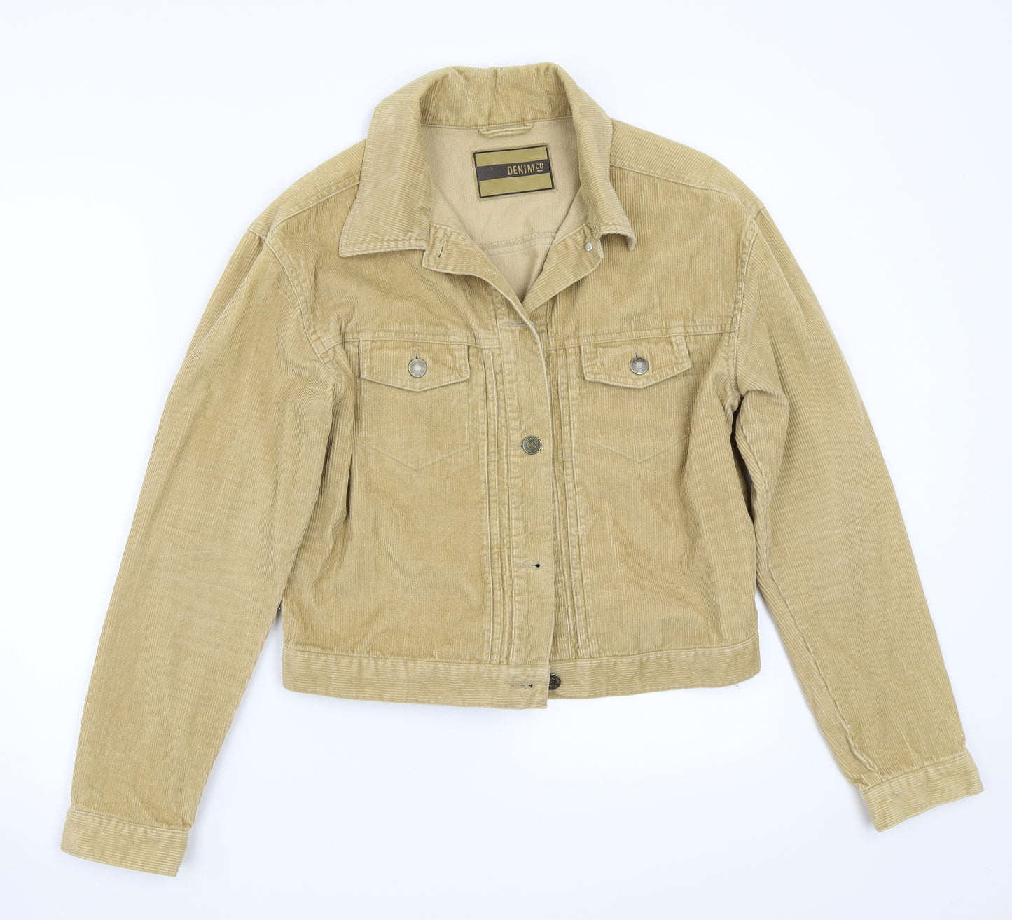 Denim co Womens Brown   Jacket Coat Size 14