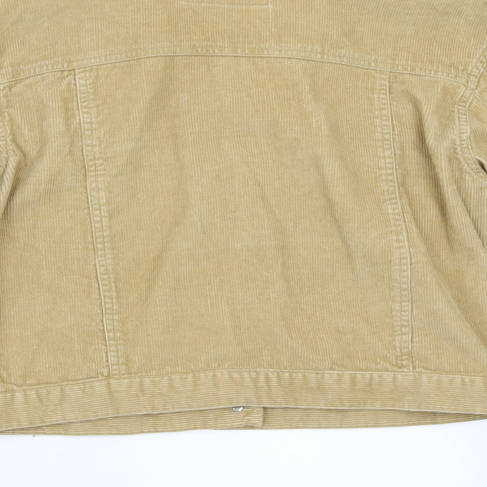 Denim co Womens Brown   Jacket Coat Size 14