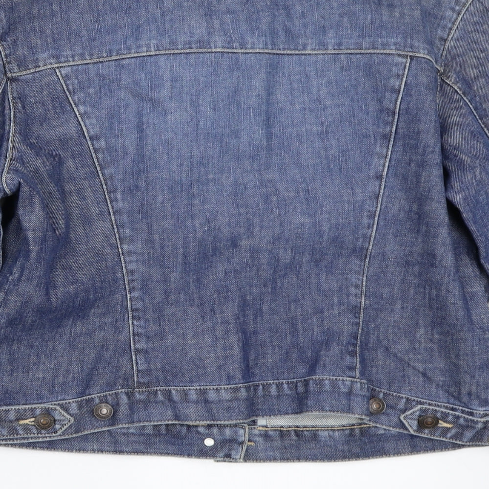 NEXT Womens Blue   Jacket Coat Size 14
