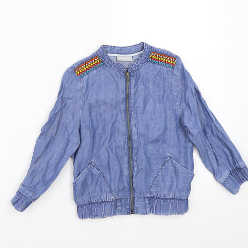 Matalan Girls Blue   Jacket Coat Size 5 Years