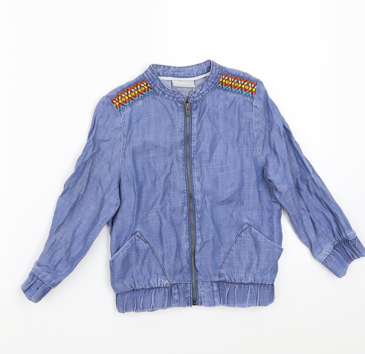 Matalan Girls Blue   Jacket Coat Size 5 Years