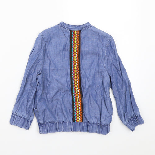 Matalan Girls Blue   Jacket Coat Size 5 Years