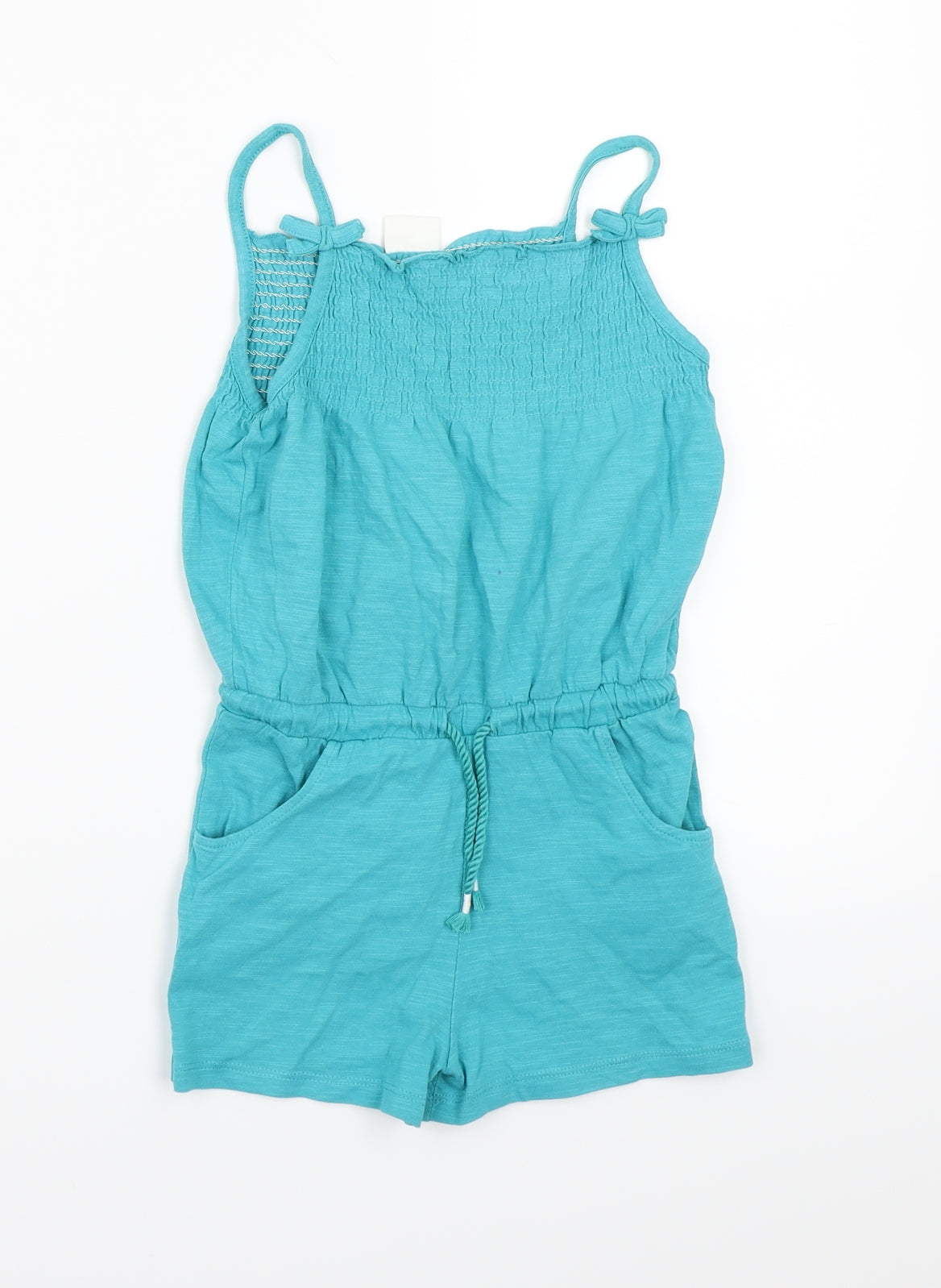 F&F Girls Green   Playsuit One-Piece Size 4-5 Years