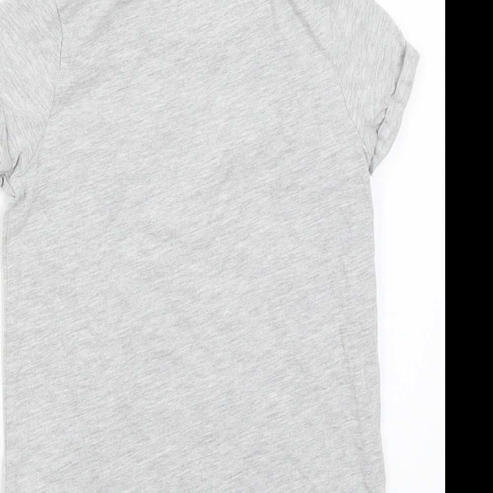 NEXT Girls Grey   Basic T-Shirt Size 6 Years