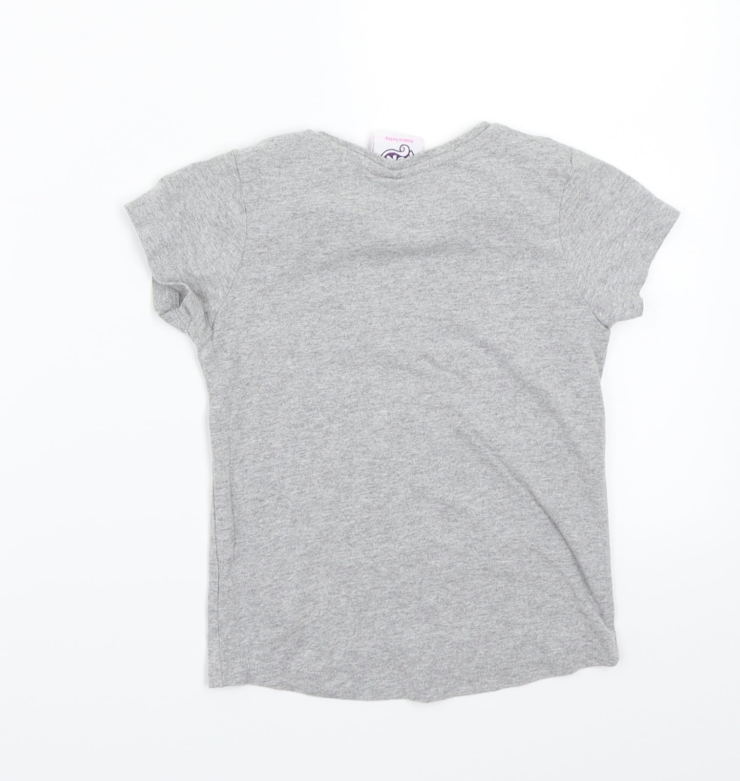 My Little Pony Girls Grey   Basic T-Shirt Size 5-6 Years