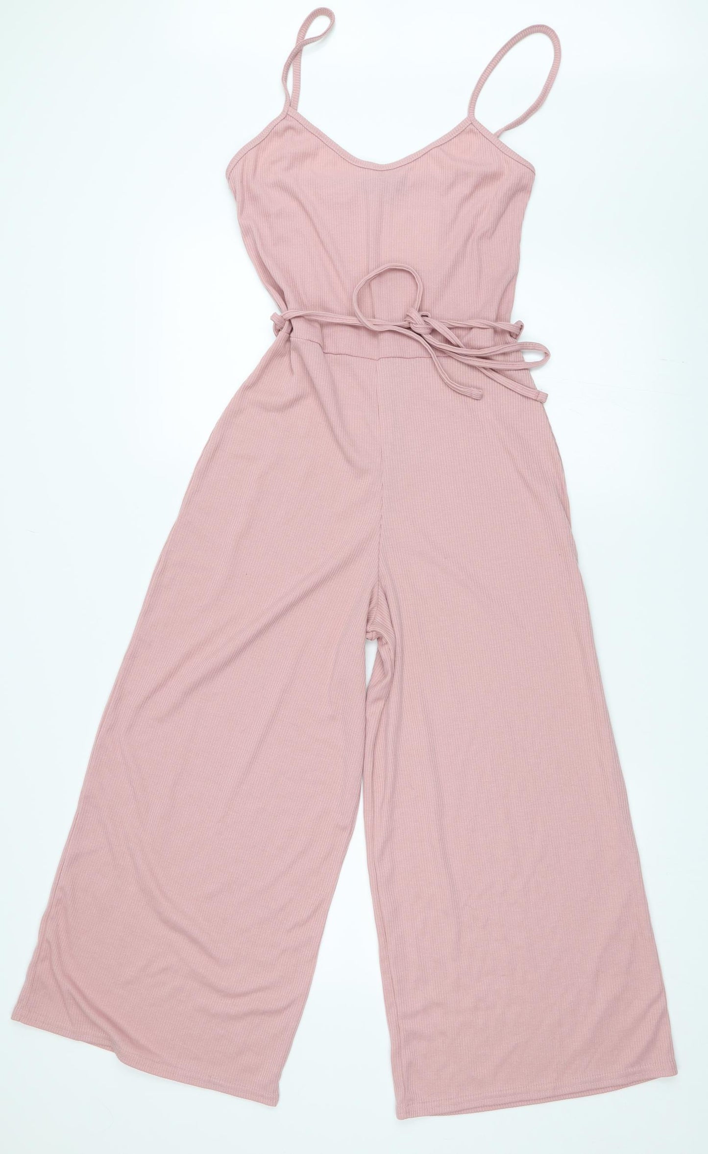 Missguided Womens Pink   Jumpsuit One-Piece Size 12  - Culotte Jumpsuit