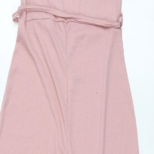 Missguided Womens Pink   Jumpsuit One-Piece Size 12  - Culotte Jumpsuit