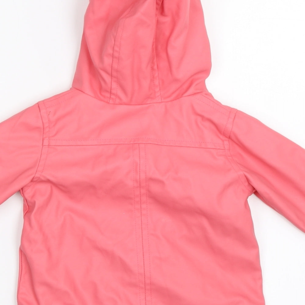 F&F Girls Pink   Rain Coat Coat Size 3-6 Months