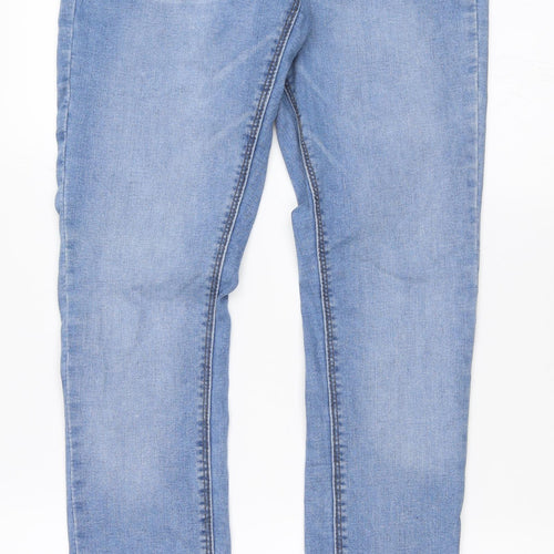 Primark Womens Blue  Denim Skinny Jeans Size 12 L32 in