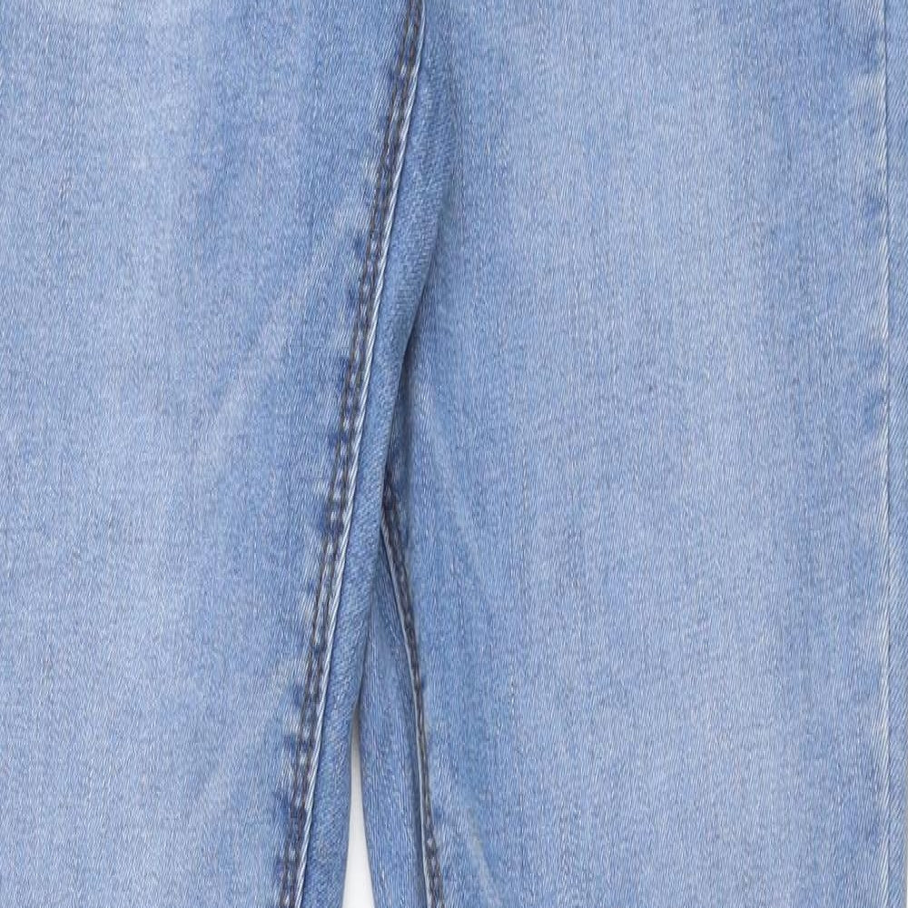 Primark Womens Blue  Denim Skinny Jeans Size 12 L32 in