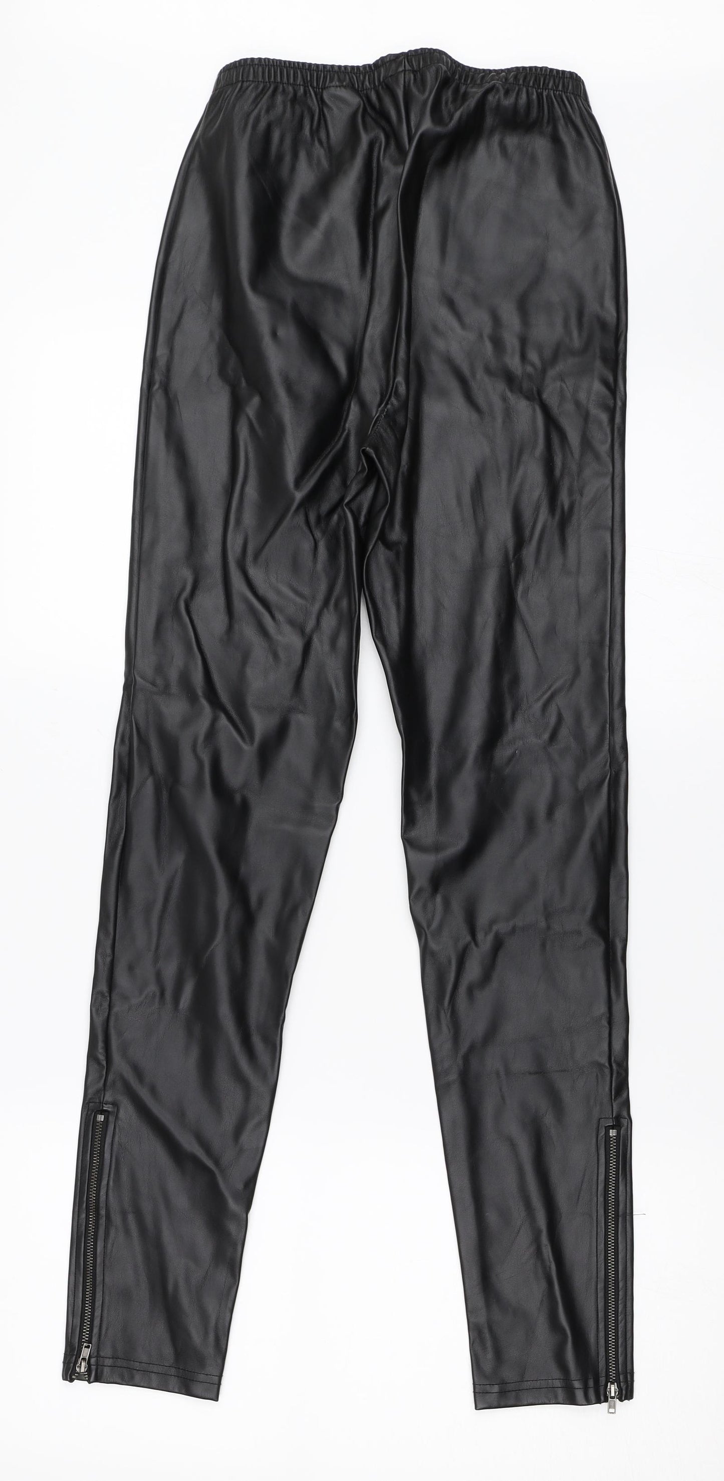 H&M Womens Black   Capri Leggings Size 10 L28 in