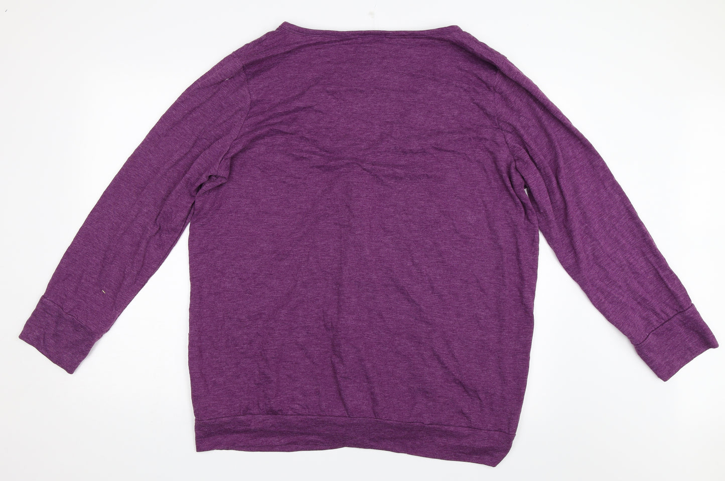 George Womens Purple   Cardigan Jumper Size 24
