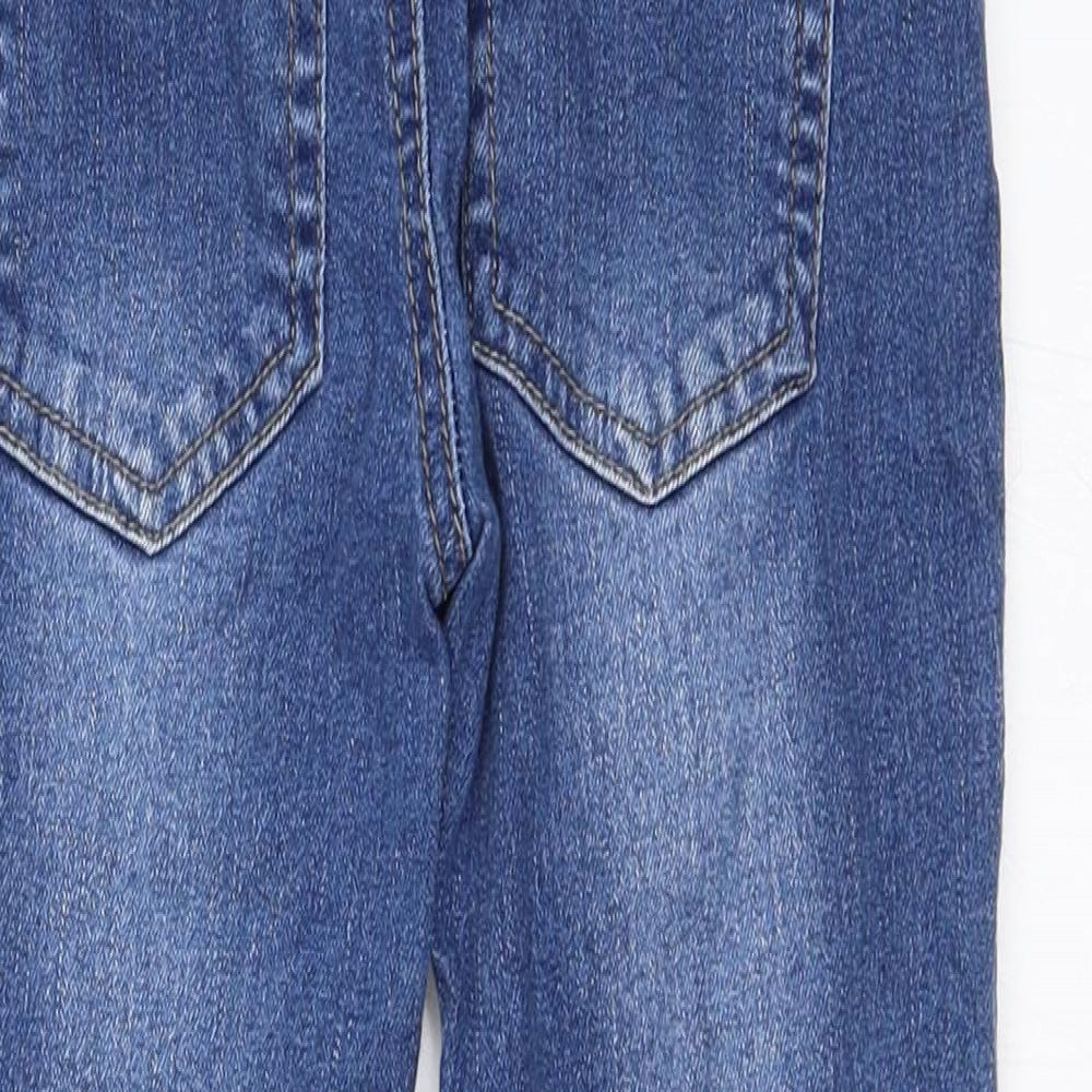 Primark Girls Blue  Denim Skinny Jeans Size 5-6 Years