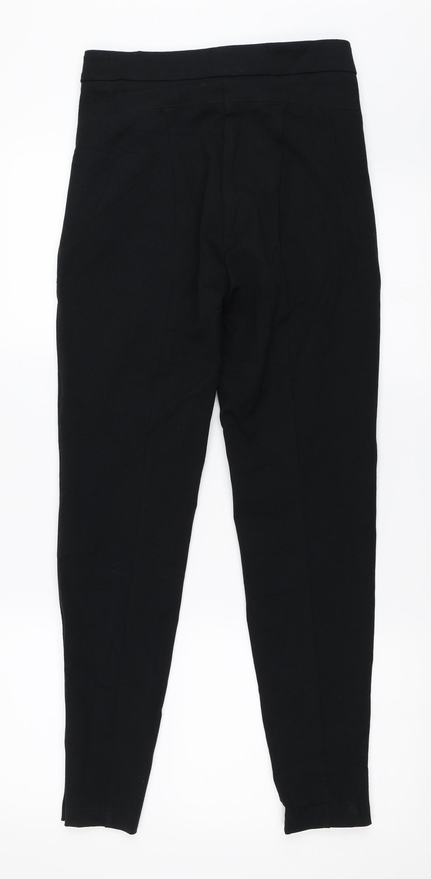 Marks and Spencer Womens Black   Trousers  Size 8 L28 in