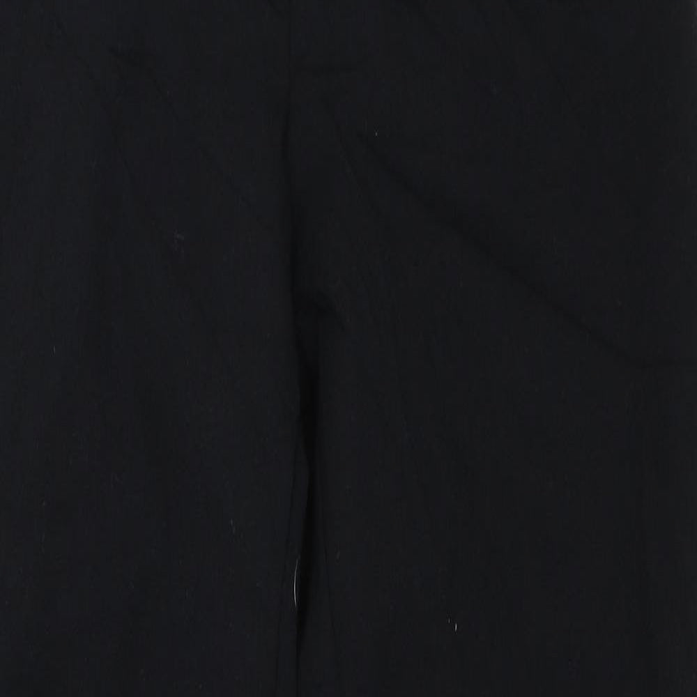 Marks and Spencer Womens Black   Trousers  Size 8 L28 in
