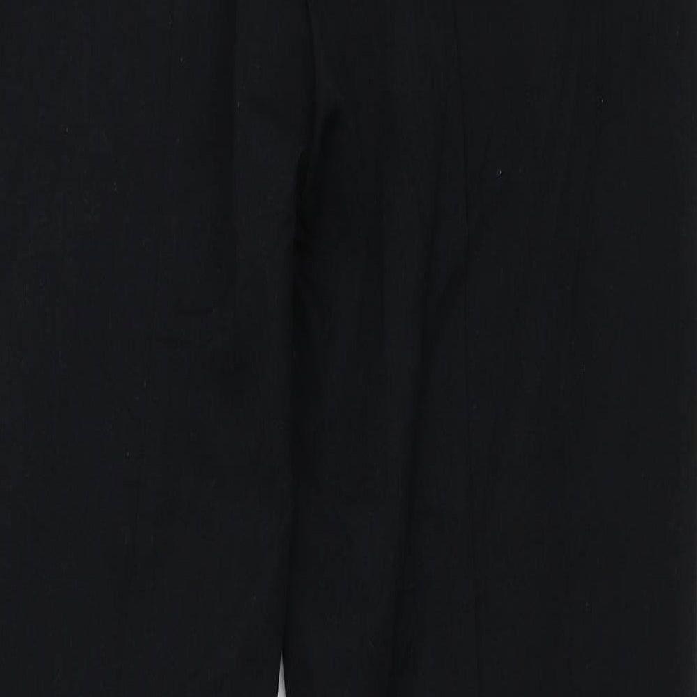 Marks and Spencer Womens Black   Trousers  Size 8 L28 in