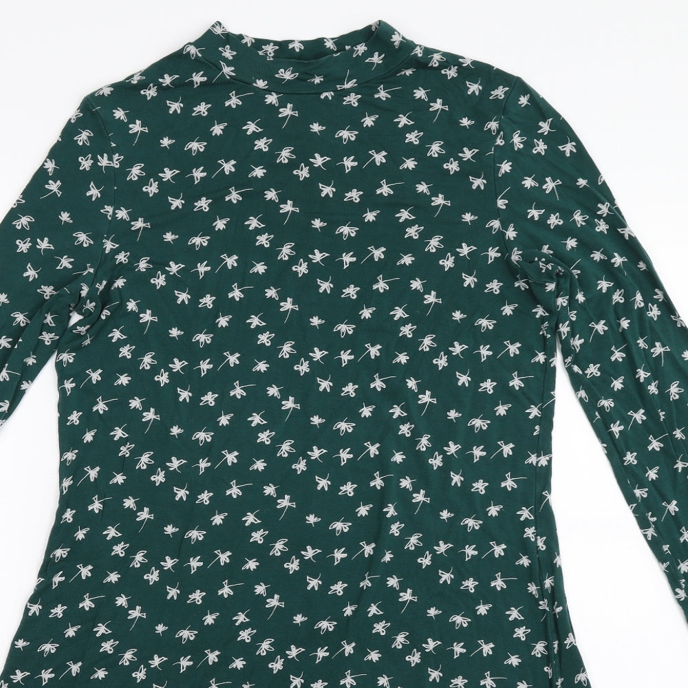 Marks and Spencer Womens Green   T-Shirt Dress  Size 8