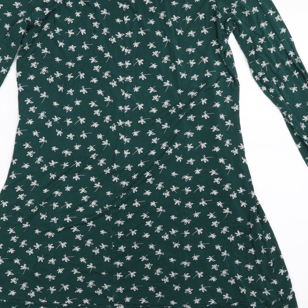 Marks and Spencer Womens Green   T-Shirt Dress  Size 8
