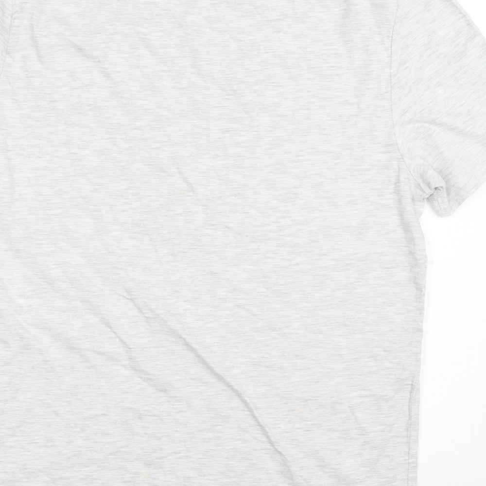 Topman Mens Grey    T-Shirt Size L