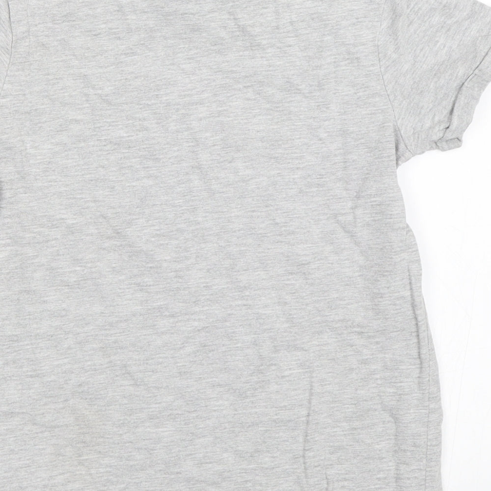 NEXT Girls Grey   Basic T-Shirt Size 7 Years