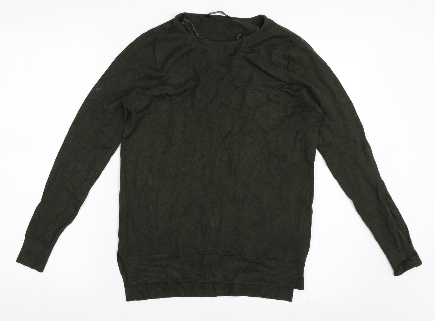 Peacocks Womens Green   Pullover Jumper Size 10
