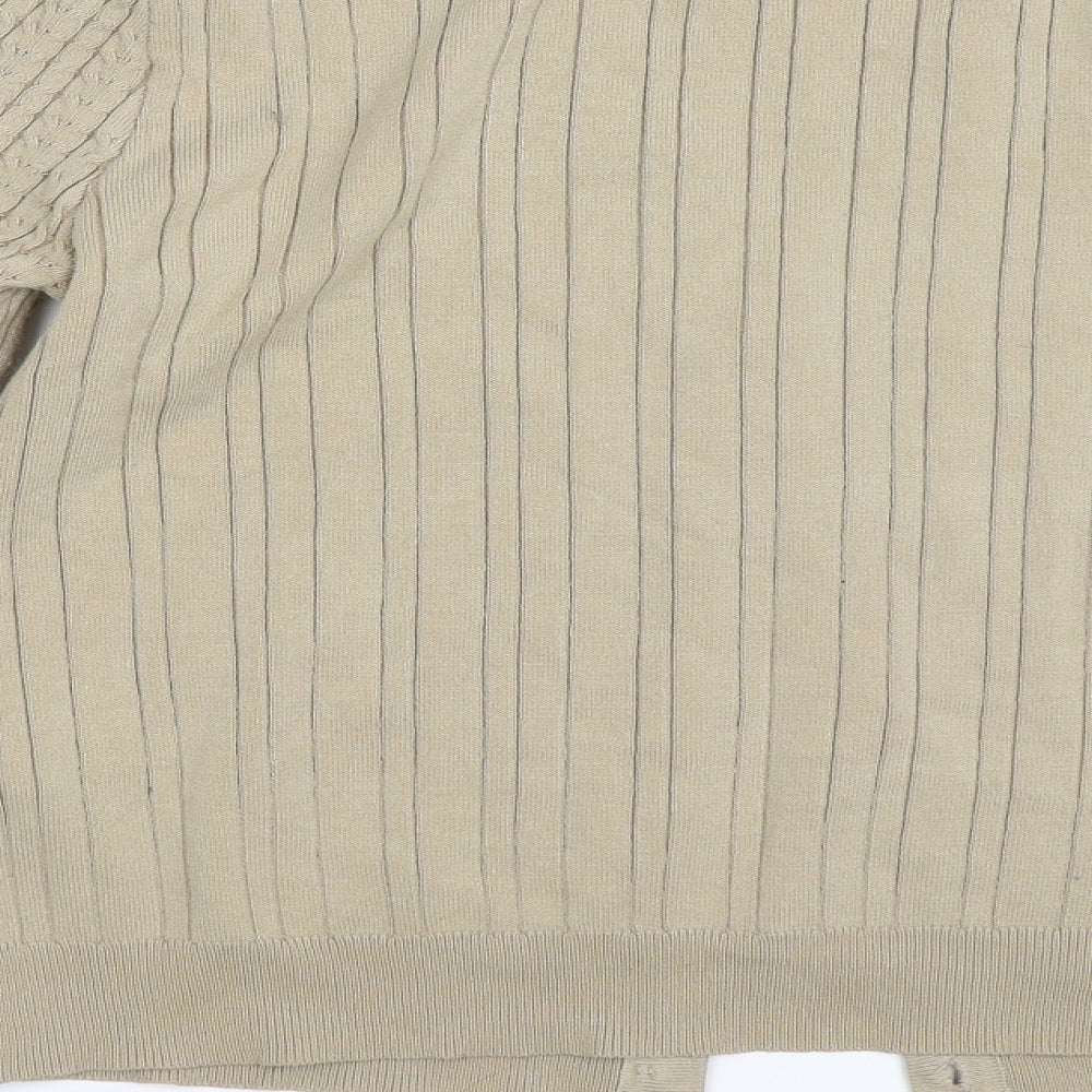 New Look Womens Beige   Cardigan Jumper Size S